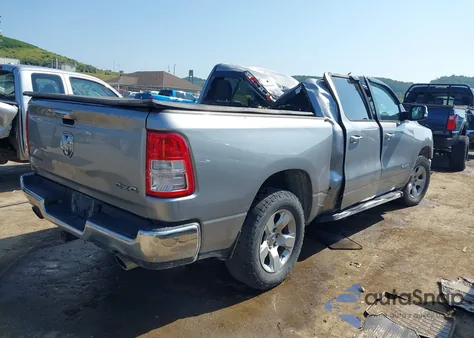 2019 Ram 1500 Big Horn/Lone Star from USA, damaged, VIN 1C6SRFFT6KN856578